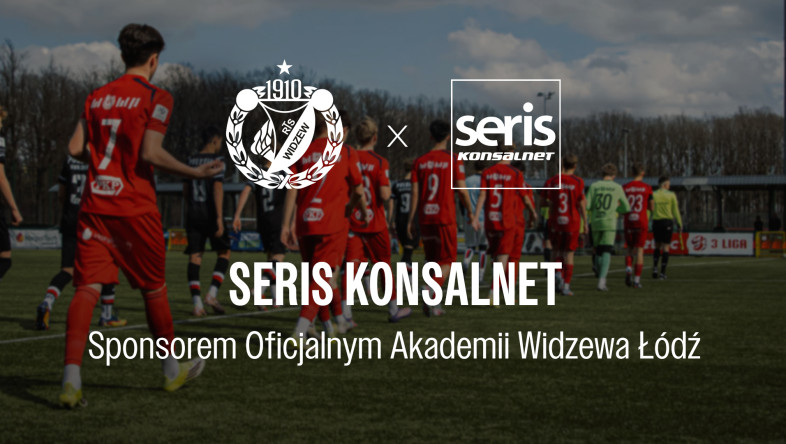 Seris Konsalnet Sponsorem Oficjalnym Akademii Widzewa Łódź
